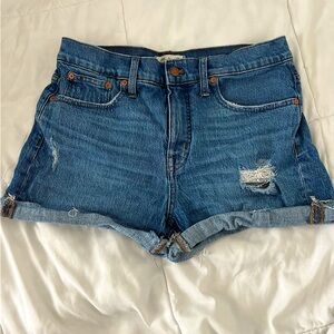 Madewell High Rise Denim Shorts - Size 29